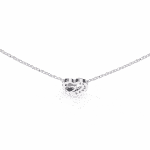 0.9 Carat Heart Cluster Diamond Pendant - Image 3