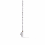 0.9 Carat Heart Cluster Diamond Pendant - Image 4