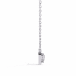 0.9 Carat Heart Cluster Diamond Pendant - Image 5