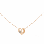 0.9 Carat Heart Cluster Diamond Pendant - Image 16