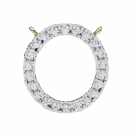 0.3 Carat Halo Round Diamond Pendant - Image 4