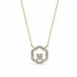 0.3 Carat Classic Round Cluster Pendant - Image 5