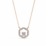 0.3 Carat Classic Round Cluster Pendant - Image 8