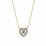 0.2 Carat Triple Round Diamond Pendant - Image 5