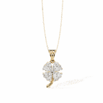 0.6 Carat Heart Solitaire Diamond Pendant - Image 4