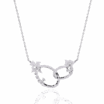 0.8 Carat Floral Cascade Diamond Pendant - Image 3