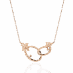 0.8 Carat Floral Cascade Diamond Pendant - Image 9