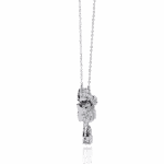 1.75 Carat Grand Bow Diamond Pendant - Image 2