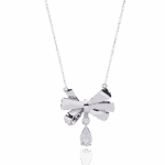 1.75 Carat Grand Bow Diamond Pendant - Image 3