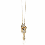 1.75 Carat Grand Bow Diamond Pendant - Image 5