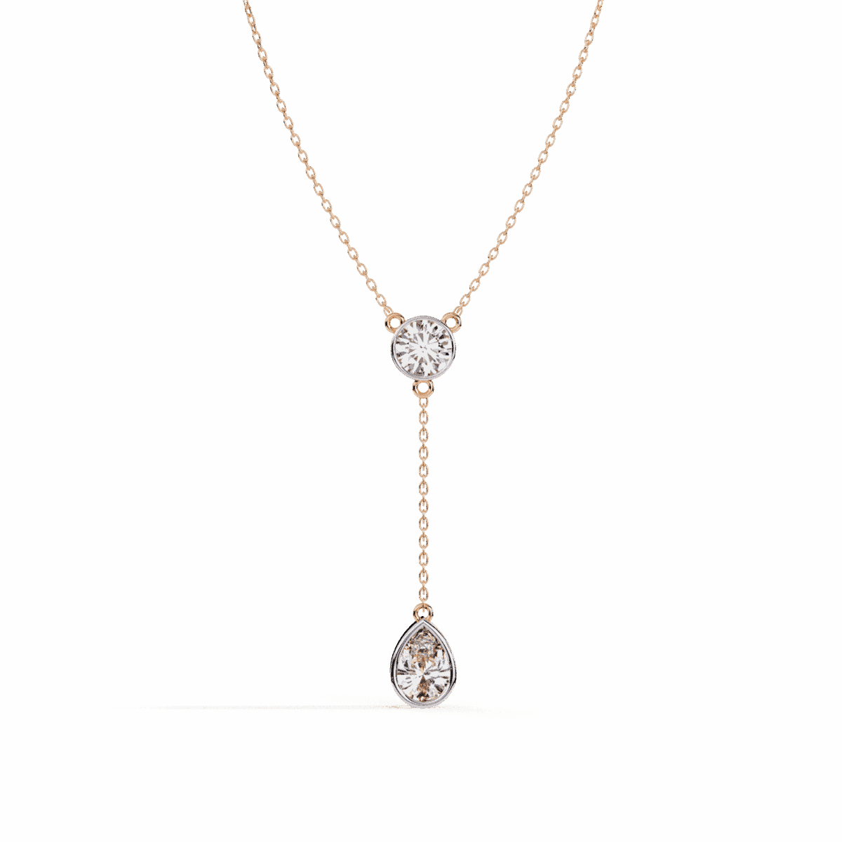1 Carat Pear Drop Diamond Pendant  Image 9