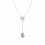 1 Carat Pear Drop Diamond Pendant - Image 9