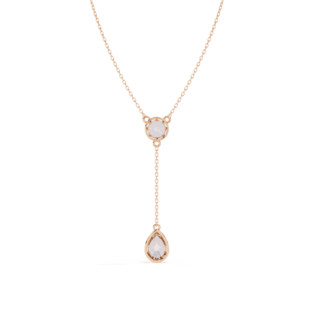 1 Carat Pear Drop Diamond Pendant  Image 12