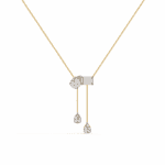 1.5 Carat Emerald & Pear Drop Pendant - Image 5