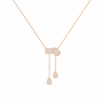 1.5 Carat Emerald & Pear Drop Pendant - Image 11