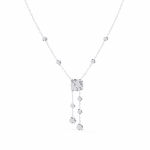 0.7 Carat Triple Round Drop Diamond Pendant - Image 2