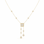 0.7 Carat Triple Round Drop Diamond Pendant - Image 8