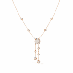 0.7 Carat Triple Round Drop Diamond Pendant - Image 10